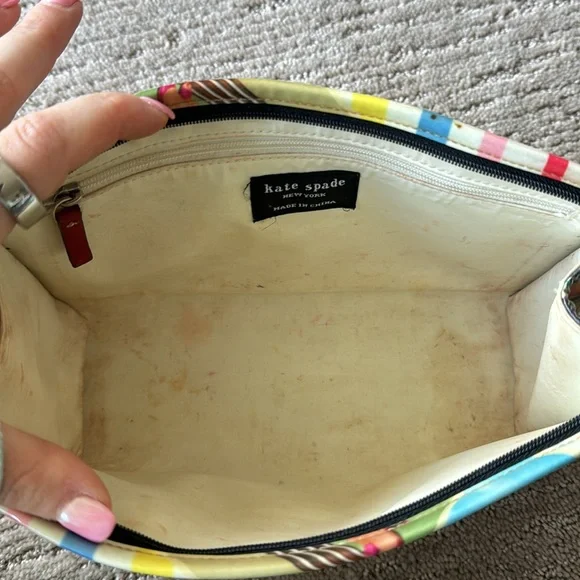 Kate Spade Y2K Rare Collage Cosmetic Pouch - Picture 12 of 14